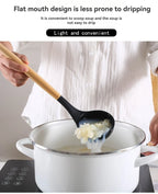 11-piece cooking tool set with storage bucket