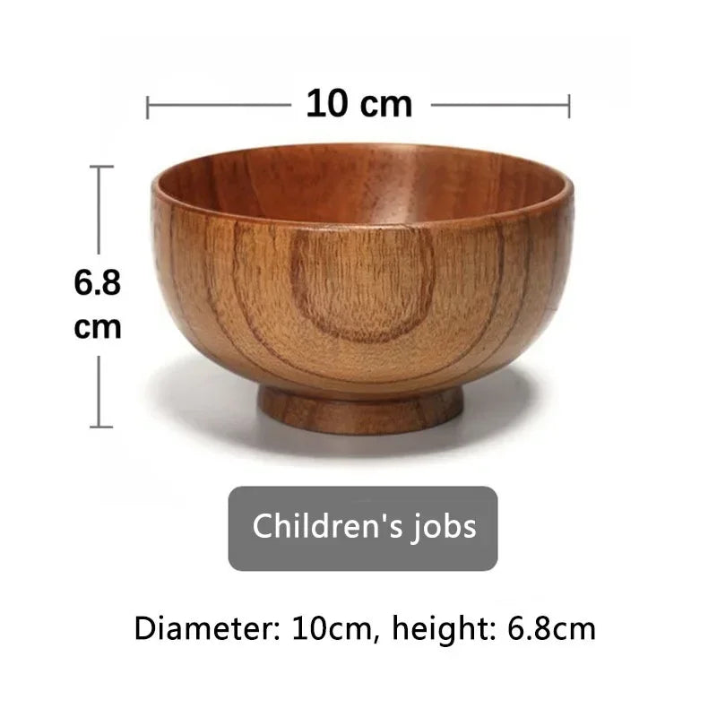 Wooden Dinner Bowl