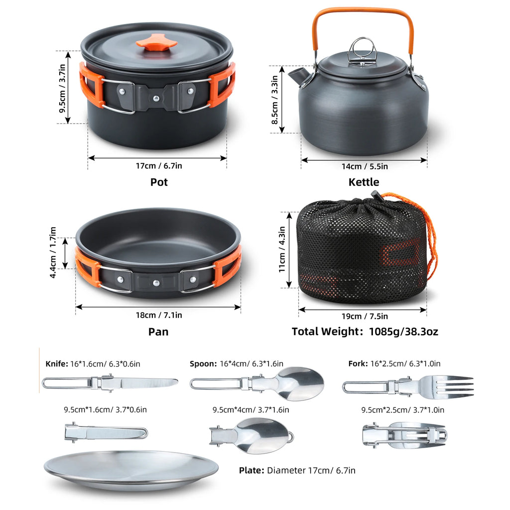 All-in-One Camping Cookware Set