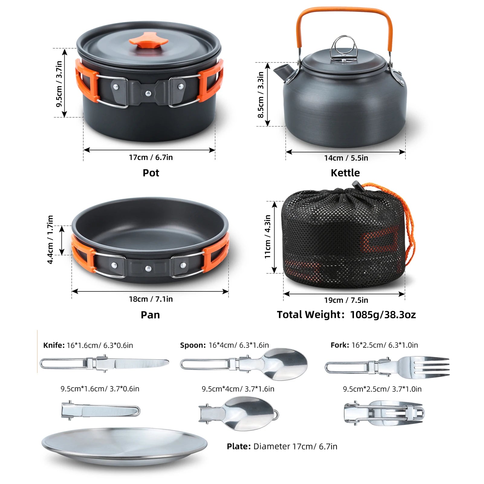 All-in-One Camping Cookware Set