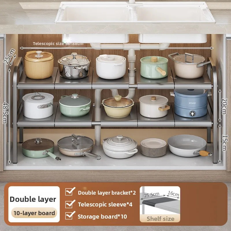 Kitchen Sink Expandable Storage