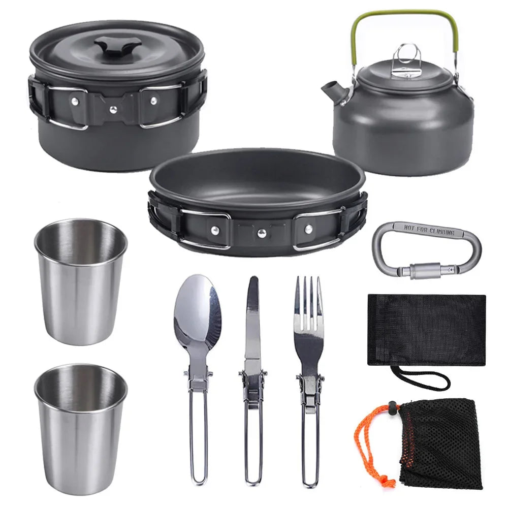 Aluminum Camping Cookware Set