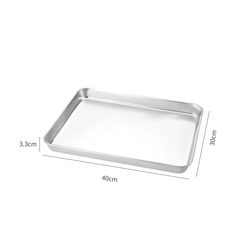 Stainless Steel Food Storage/Serving Tray