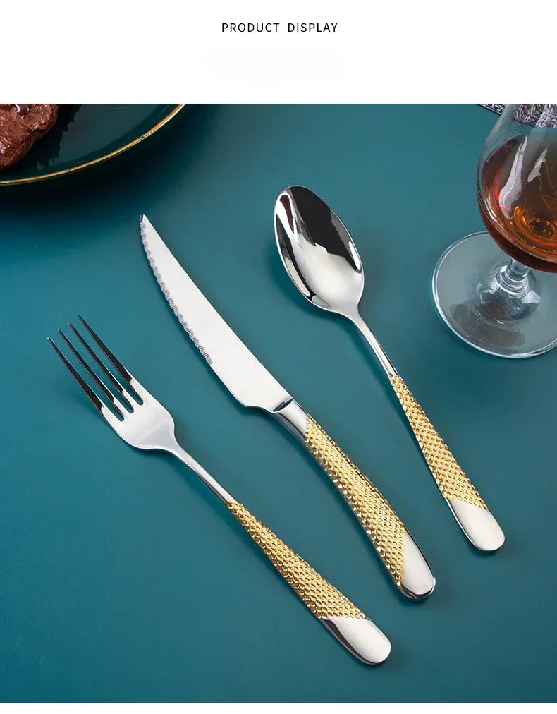 Stainless Steel Kitchen Cutlery Set