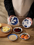 Japanese Style Ceramic Dessert Dish