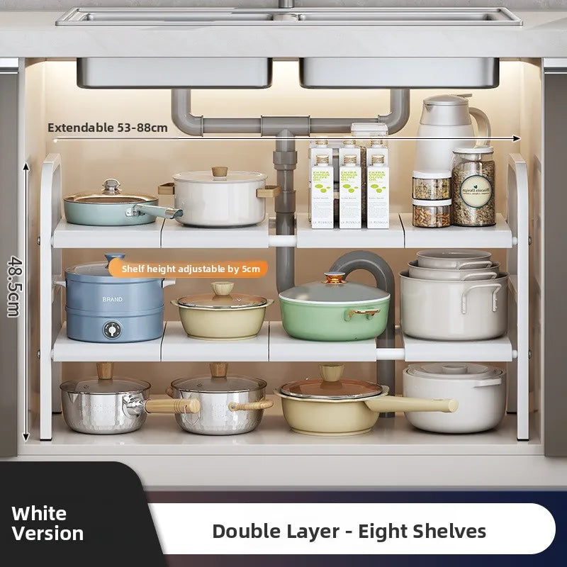 Kitchen Sink Expandable Storage
