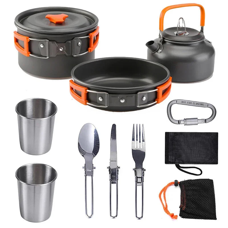 Aluminum Camping Cookware Set