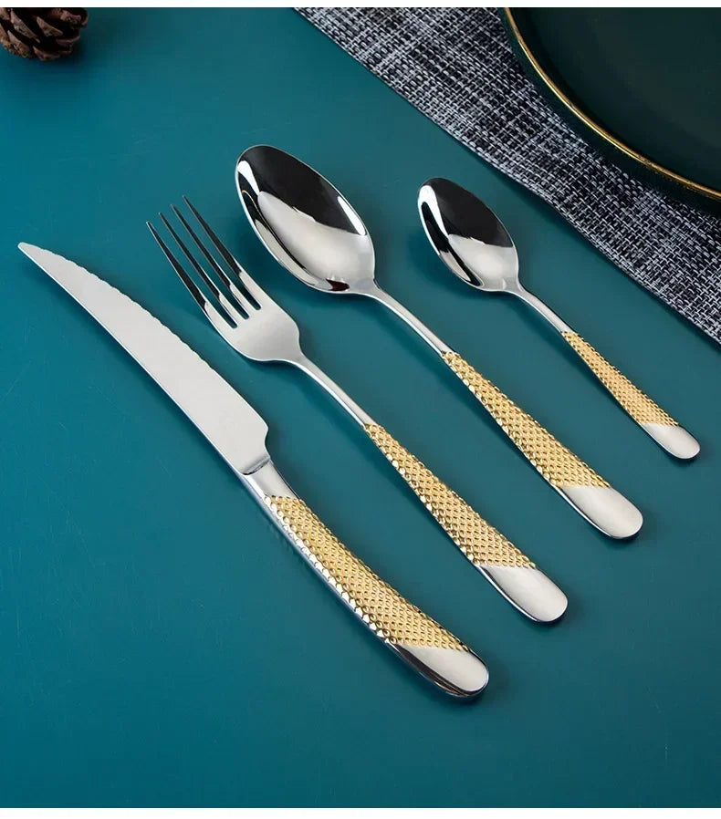 Stainless Steel Kitchen Cutlery Set