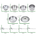 Stainless Steel Kitchen Play Set