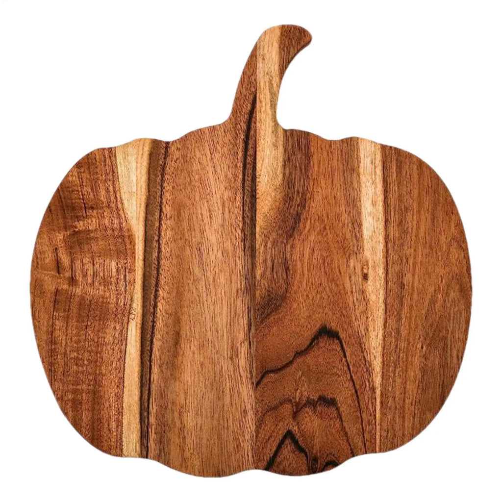 Pumpkin Shaped Wooden Kitchen Cutting Board