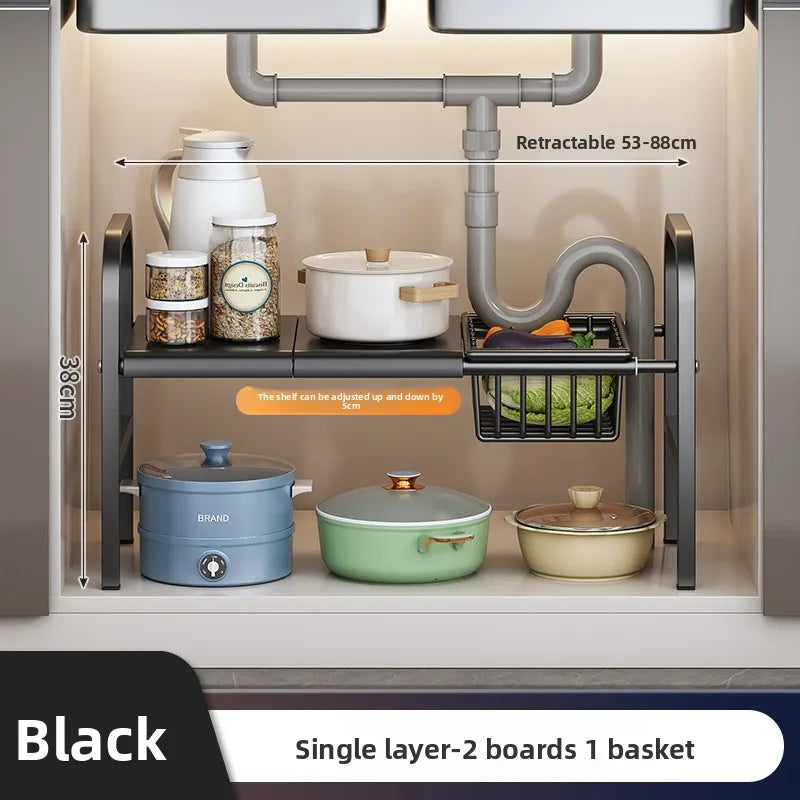Kitchen Sink Expandable Storage