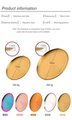 Stainless Steel Dinner Plate