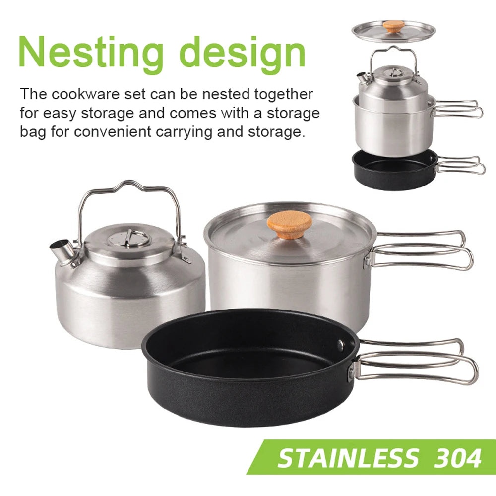 Camping Cookware Kit