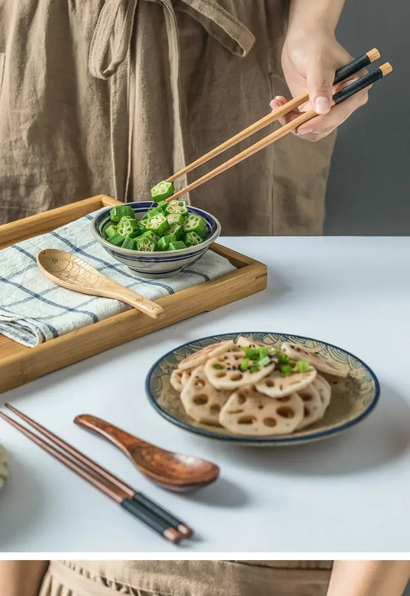 Wooden Spoon & Fork Dinner Kit