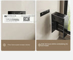 Wall-mounted kitchen knife storage block