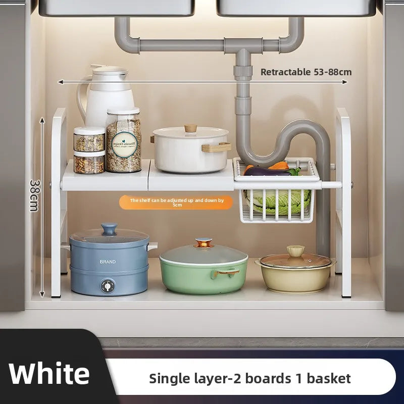 Kitchen Sink Expandable Storage