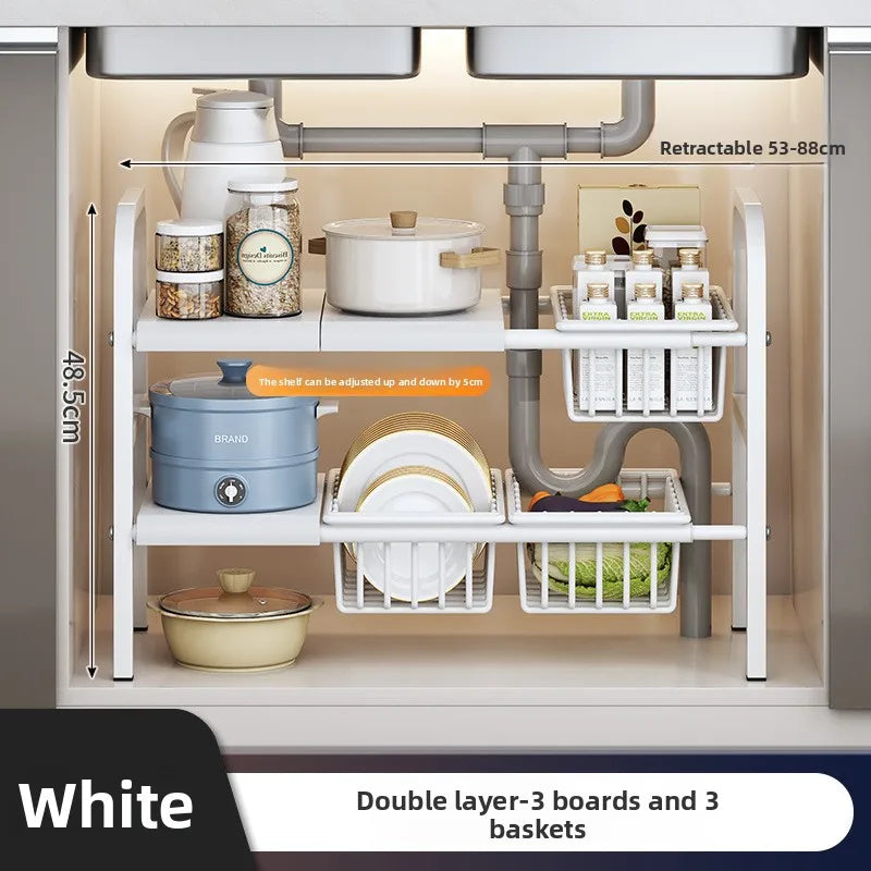 Kitchen Sink Expandable Storage