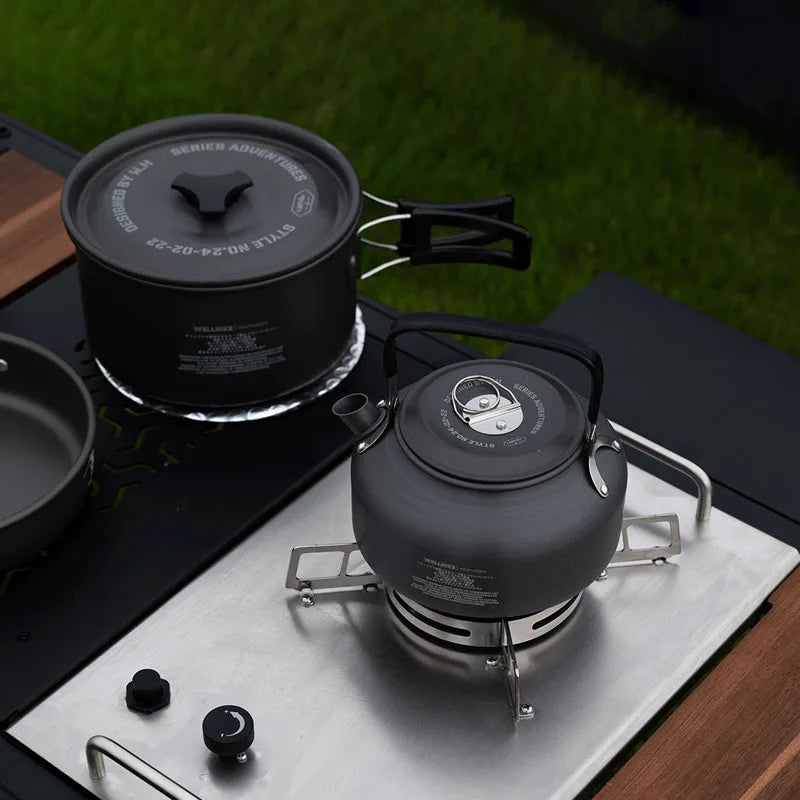 WELLHIKE Outdoor 3-Piece Cookware Set