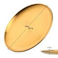 Stainless Steel Dinner Plate