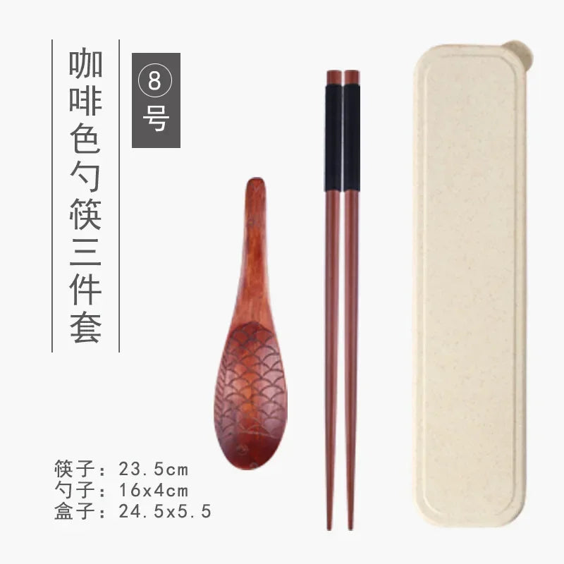 Wooden Spoon & Fork Dinner Kit