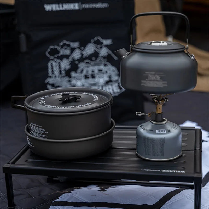 WELLHIKE Outdoor 3-Piece Cookware Set