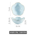 Japanese Style Ceramic Dish in Four Colors