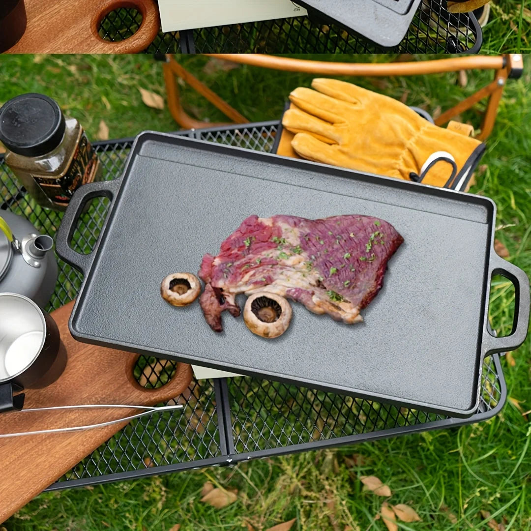 Cast Iron Outdoor Grill Pan