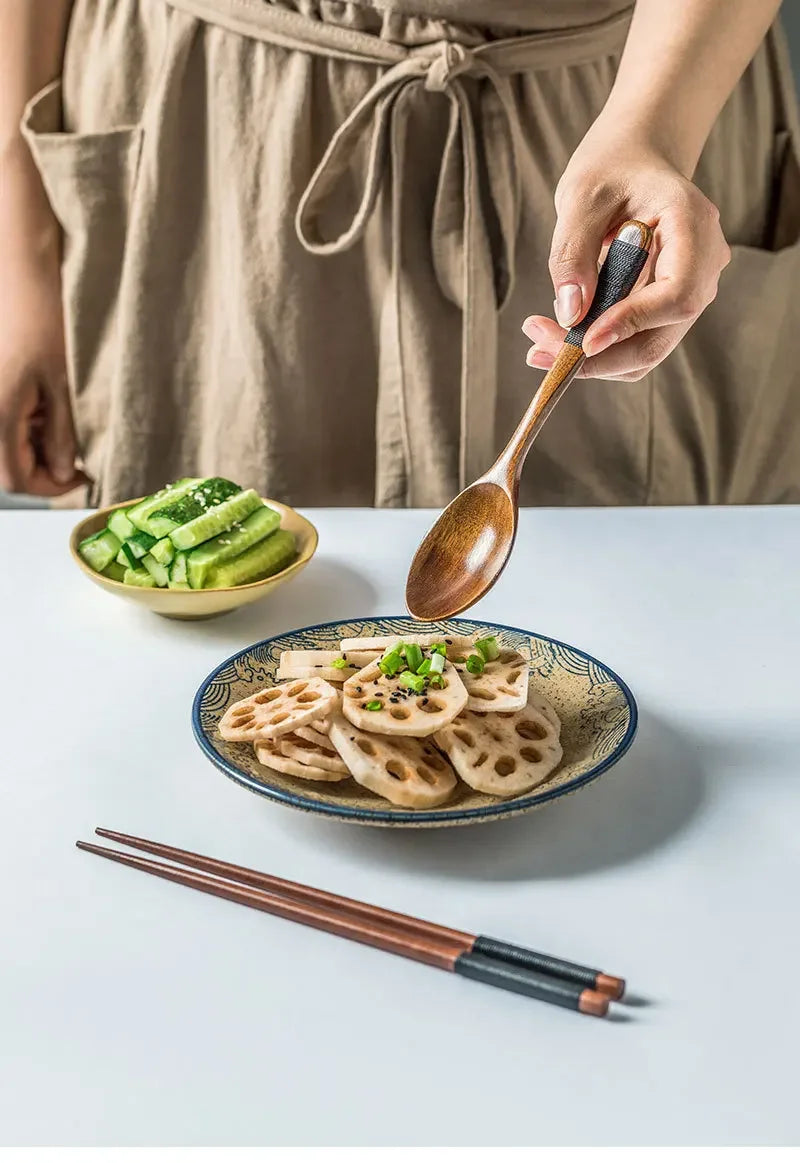 Wooden Spoon & Fork Dinner Kit