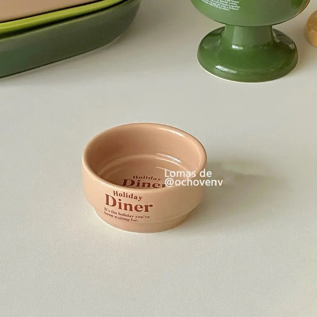 Korean Dishes Afternoon Tea Utensils