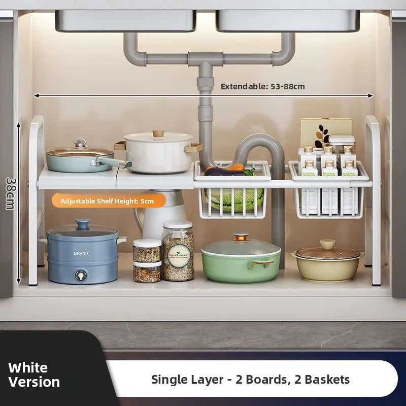 Kitchen Sink Expandable Storage