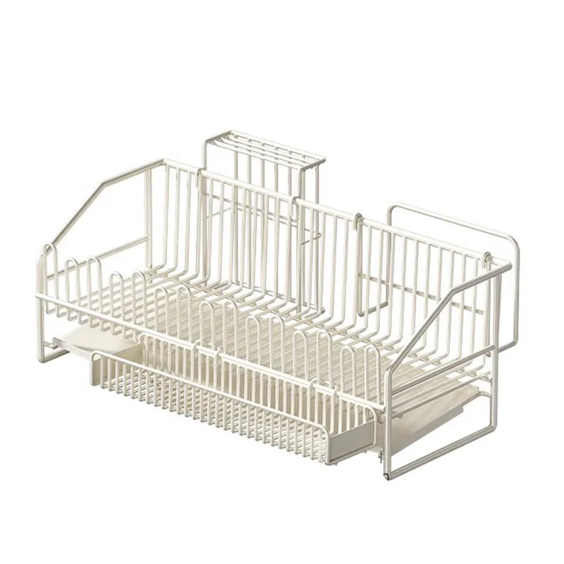 All-purpose dish rack with drain