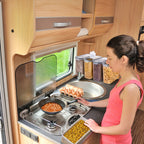 4 pc set of Plastic Food Storage Containers